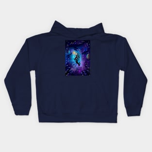 Space sea Kids Hoodie